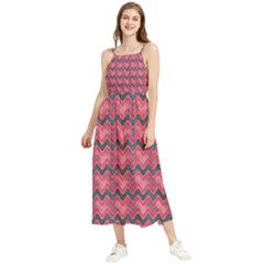 Background Pattern Structure Boho Sleeveless Summer Dress by Simbadda