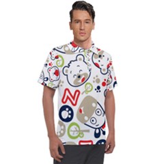 Animals Pattern Men s Polo Tee by Simbadda