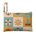 Nautical Elements Collection Foldable Grocery Recycle Bag View4