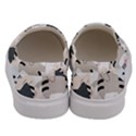 Cute Cat Couple Seamless Pattern Cartoon Men s Canvas Slip Ons View4