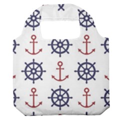 Nautical-seamless-pattern Premium Foldable Grocery Recycle Bag by Simbadda