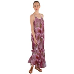 Cherry-blossoms Cami Maxi Ruffle Chiffon Dress by Excel