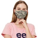 Camouflage Design Fitted Cloth Face Mask (Adult) View1