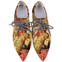 Fruits Pointed Oxford Shoes by Excel