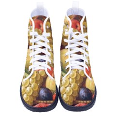 Fruits Kid s High-top Canvas Sneakers by Excel