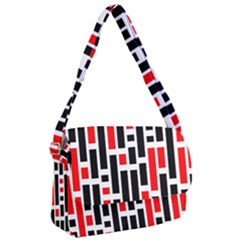 Background Geometric Pattern Courier Bag by Grandong