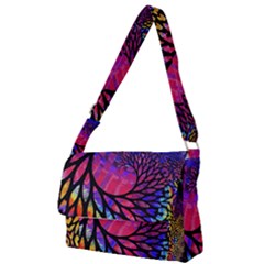 3d Fractal Mandelbulb Full Print Messenger Bag (s)