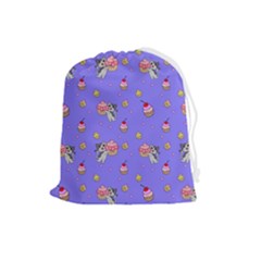 Art Pattern Design Seamless Scrapbooking Drawstring Pouch (large) by pakminggu