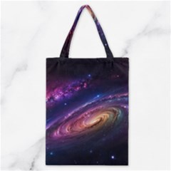 Universe Space Star Rainbow Classic Tote Bag by Ravend