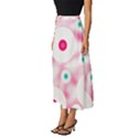 Wallpaper Pink Classic Midi Chiffon Skirt View2