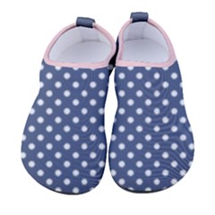 Polka Dot Seamless Pattern Men s Sock-style Water Shoes by flowerland