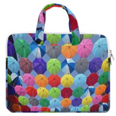 Umbrella Macbook Pro 16  Double Pocket Laptop Bag  by artworkshop