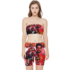 Carlos Sainz Stretch Shorts And Tube Top Set by Boster123