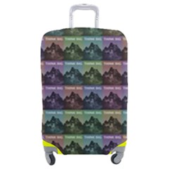 Inspirational Think Big Concept Pattern Luggage Cover (medium)