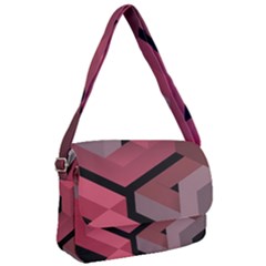 Blocks Abstract Pattern Art Courier Bag by Grandong