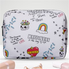 Abstract Fashion Background Suitable Fabric Printing Make Up Pouch (large) by pakminggu