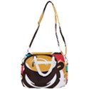 Coffee Tea Cappuccino Rope Handles Shoulder Strap Bag View3