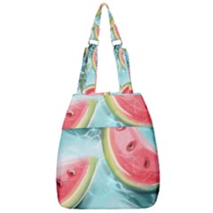 Watermelon Fruit Juicy Summer Heat Center Zip Backpack by uniart180623