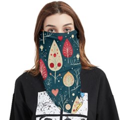 Christmas Tree Pattern Face Covering Bandana (triangle) by pakminggu