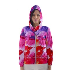 Colorful-100 Women s Hooded Windbreaker by nateshop