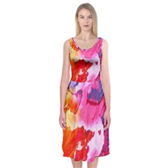 Colorful-100 Midi Sleeveless Dress by nateshop