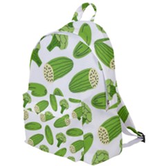 Vegetable Pattern With Composition Broccoli The Plain Backpack by pakminggu