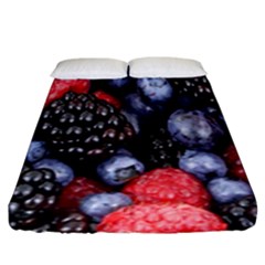 Berries-01 Fitted Sheet (king Size)