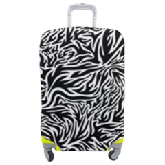 Flame Fire Pattern Digital Art Luggage Cover (medium) by Bedest