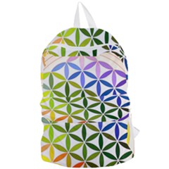 Mandala Rainbow Colorful Foldable Lightweight Backpack by Bedest