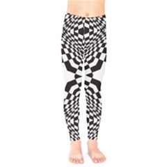 Tile-repeating-pattern-texture Kids  Classic Winter Leggings