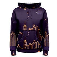 Skyscraper Town Urban Towers Women s Pullover Hoodie by pakminggu