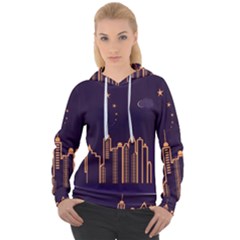 Skyscraper Town Urban Towers Women s Overhead Hoodie by pakminggu