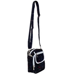 Math Mathematics Pattern Shoulder Strap Belt Bag by pakminggu