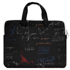 Math Mathematics Pattern Macbook Pro 16  Double Pocket Laptop Bag  by pakminggu