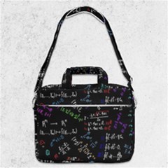 Mathematics  Physics Maths Math Pattern Macbook Pro 13  Shoulder Laptop Bag  by pakminggu