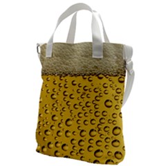 Beer Bubbles Canvas Messenger Bag by Cowasu