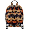 Bat pattern Zip Up Backpack View3