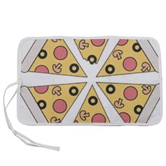 Pizza-slice-food-italian Pen Storage Case (m) by Cowasu