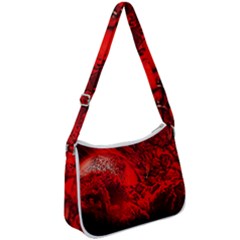 Planet-hell-hell-mystical-fantasy Zip Up Shoulder Bag by Cowasu