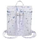 Blue Oxygen-bubbles-in-the-water Flap Top Backpack View3