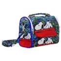 Dog Cartoon Vincent Van Gogh s Starry Night Parody Satchel Shoulder Bag View2