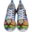 Cartoon Starry Night Art Van Gogh Parody Men s Lightweight Sports Shoes View1