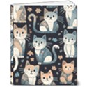 Cats pattern 8  x 10  Softcover Notebook View1