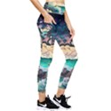 Tree Wave Ocean Pocket Leggings  View4