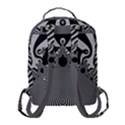 Pattern Illusion Fractal Mandelbrot Flap Pocket Backpack (Small) View3