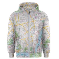 London City Map Men s Zipper Hoodie by Bedest