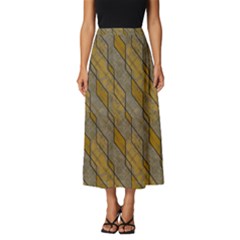 Background-batik Classic Midi Chiffon Skirt