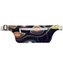 Psychedelic Trippy Abstract 3d Digital Art Active Waist Bag View1