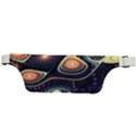 Psychedelic Trippy Abstract 3d Digital Art Active Waist Bag View2