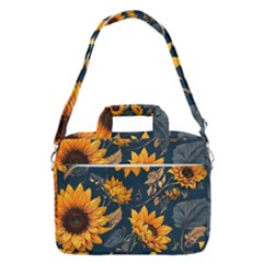 Flower Pattern Spring Macbook Pro 16  Shoulder Laptop Bag by Bedest